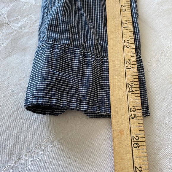 Tommy Hilfiger Men's Bluish-grey Graph Check Long Sleeve Button Up Shirt XXL - Picture 7 of 9